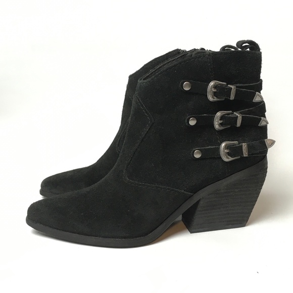 Zodiac Dacey Suede Booties 8.5 - Picture 1 of 6